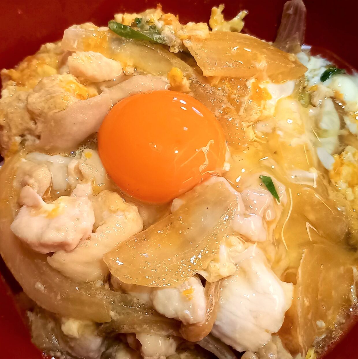 八起庵　親子丼