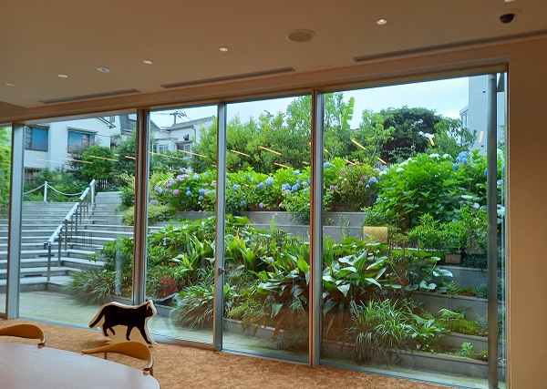 漱石山房記念館　地下